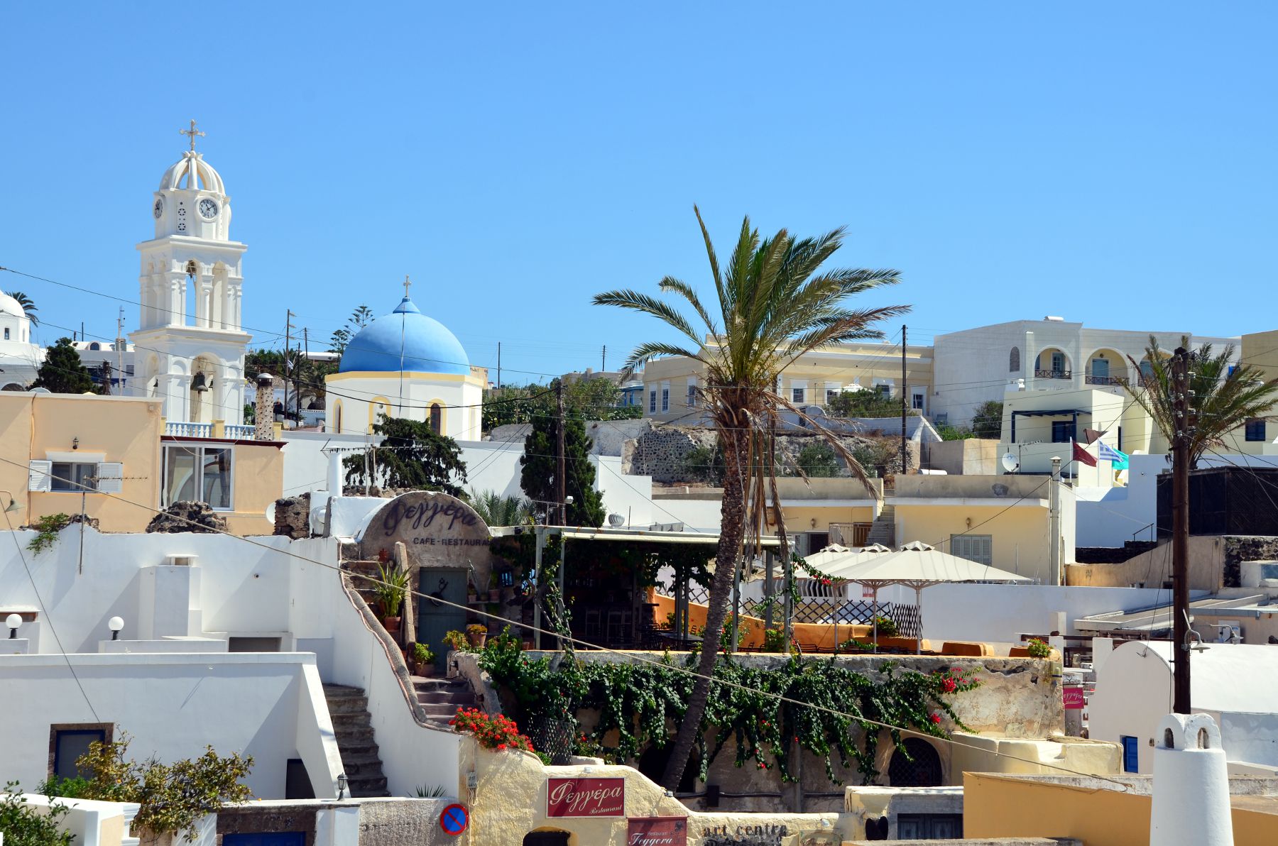 Megalochori, Santorini